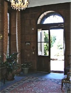 The front door The front door