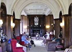The main hall - now The main hall - now