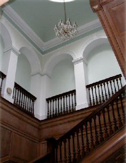 The main staircase